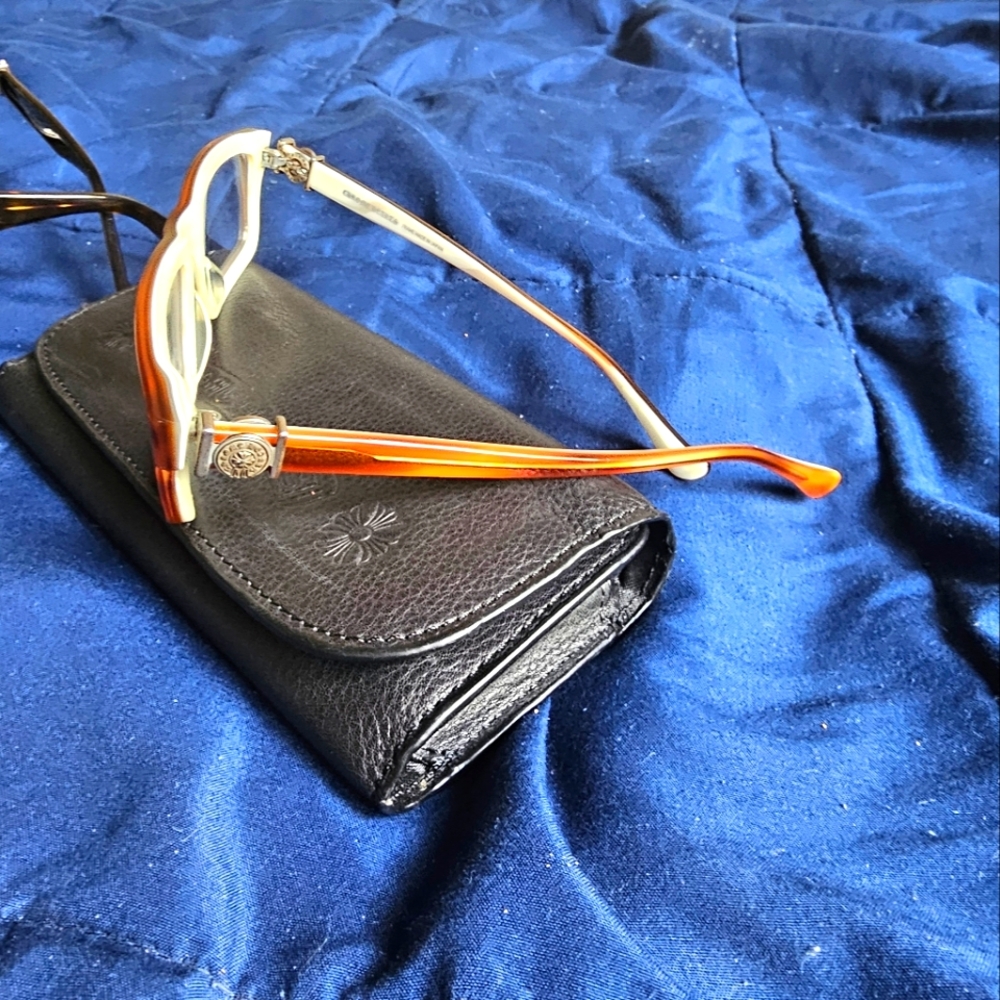 CHROME HEARTS EYEWEAR beef tomato
